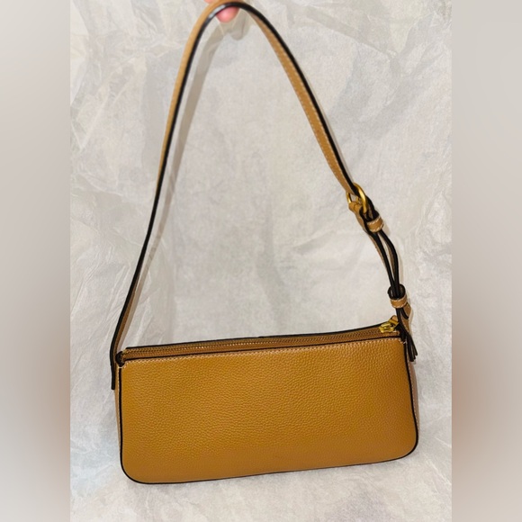 Tory Burch Camel Tory Burch McGraw Wedge Shoulder Bag - Picture 6 of 16